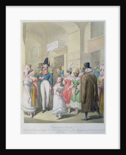 Galeries du Palais-Royal by Georg Emanuel Opitz
