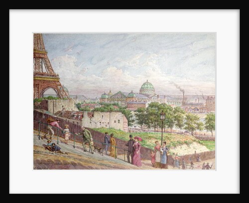 The Steps at the rue Alboni, 1897 by Arnaud Durbec