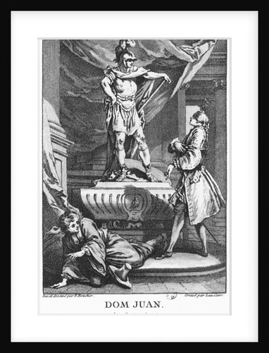 Don Juan and the Commendatore by Francois Boucher