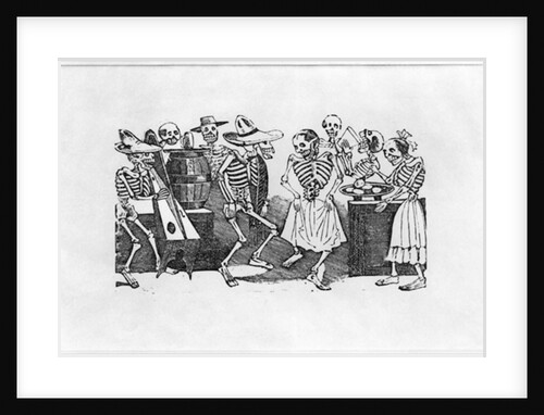 El Jarabe en Ultratumba by Jose Guadalupe Posada