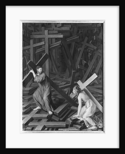 The Christian Soul Accepting her Cross by French School