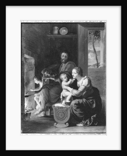 Holy Family, after 1650 by Jacques Stella