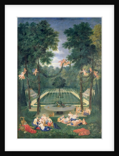 Groves of Versailles, view of the Marais with Venus and Echo, 1688 by Jean the Younger Cotelle