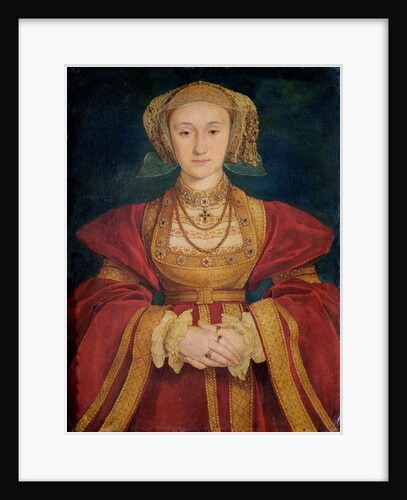 Portrait of Anne of Cleves, 1539 by Hans Holbein the Younger
