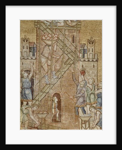 The Tower of Babel by Veneto-Byzantine School