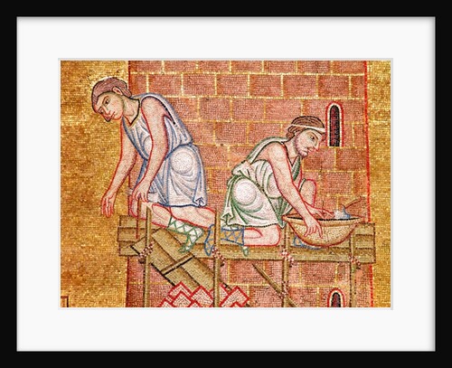 The Tower of Babel by Veneto-Byzantine School