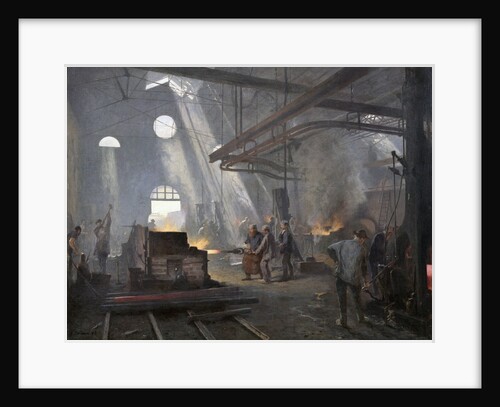 A Forge, 1893 by Fernand Cormon