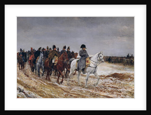 Napoleon on Campaign in 1814, 1864 by Jean-Louis Ernest Meissonier