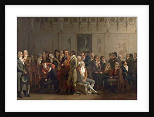 Reunion of Artists in the Studio of Isabey, 1798 by Louis Leopold Boilly