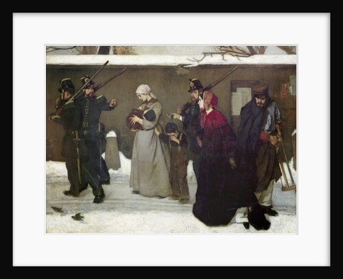 What is Called Vagrancy or, The Hunters of Vincennes, 1854 by Alfred Emile Stevens