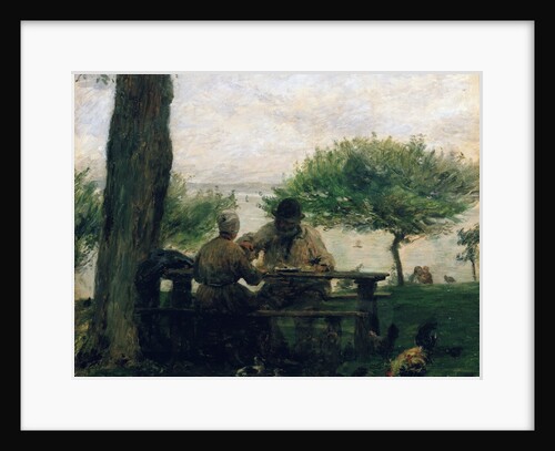The Meal at Honfleur, 1875 by Adolphe-Felix Cals