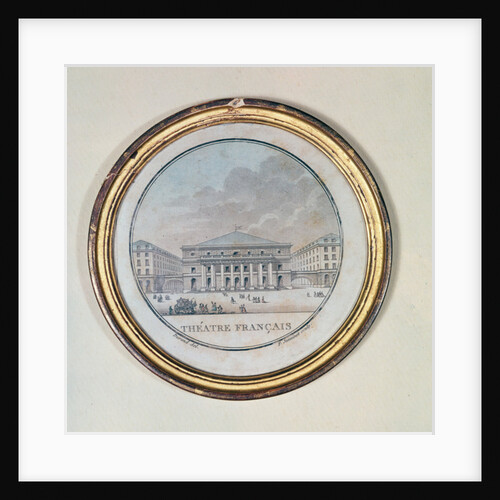 View of the Salle de l'Odeon of the Theatre Francais by Durand