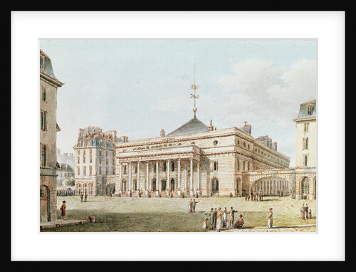 View of the Theatre de l'Odeon, Paris by Victor Jean Nicolle