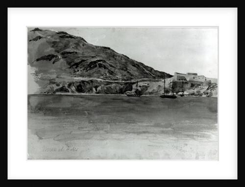 Mers El-Kebir, Algeria by Ferdinand Victor Eugene Delacroix