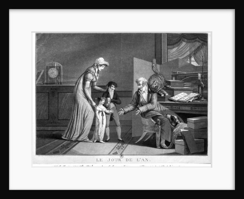 New Year's Day, 1807 by Philibert Louis Debucourt