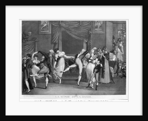 Dance mania, 1809 by Philibert Louis Debucourt