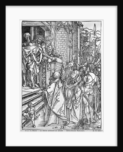 Christ presented to the people by Albrecht Dürer or Duerer