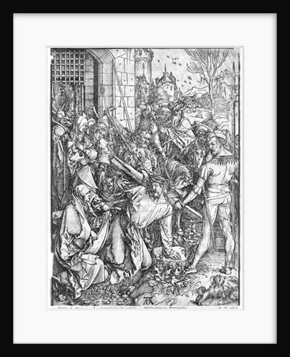 The carrying of the cross by Albrecht Dürer or Duerer