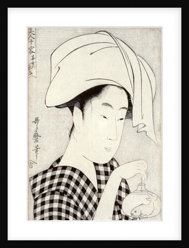 A tea-house in Ryogoku by Kitagawa Utamaro