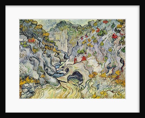 The ravine, 1889 by Vincent van Gogh