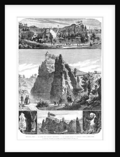 Buttes-Chaumont park, New Paris by French School