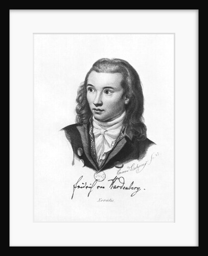 Novalis 1845 by Friedrich Eduard Eichens