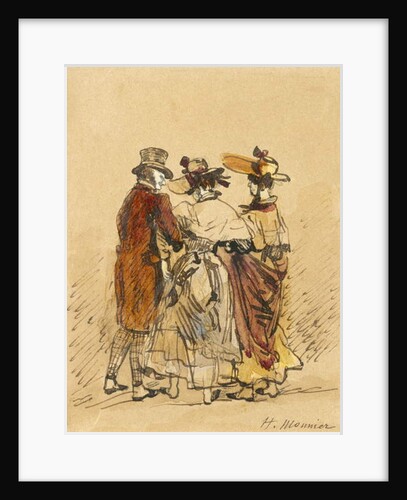 The Walk by Henri Bonaventure Monnier