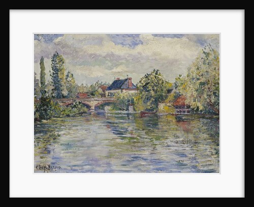 The Bridge of Garennes by Adolphe Clary Baroux