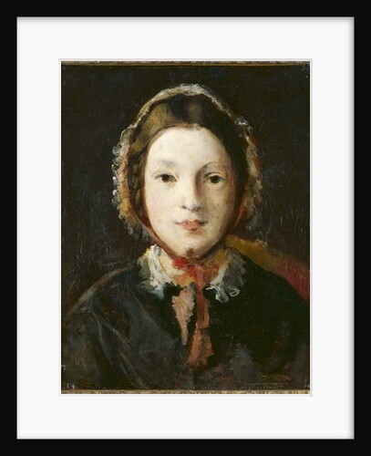 Young Woman with a Bonnet by English School