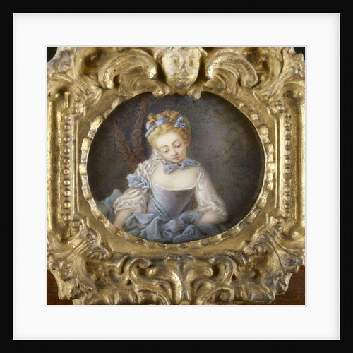 Portrait of a young woman by School French