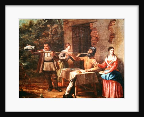 Don Quixote Drinking at an Inn by Cristobal Valero