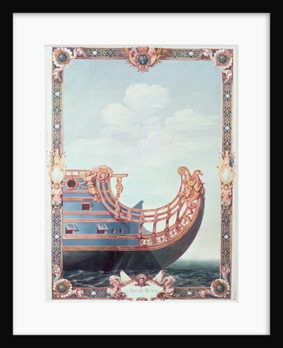 The Prow of 'Le Soleil Royal' by Jean I (1640-1711) Berain