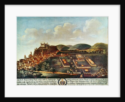 Arrival of the troops of General Georg Basta before Pressburg, 1606 by Anonymous