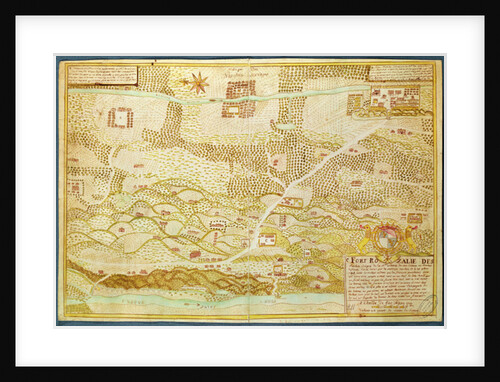 Fort Rosalie des Natchez by French School