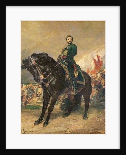 Juan Prim y Prats 8th October 1868, 1869 by Henri Alexandre Georges Regnault