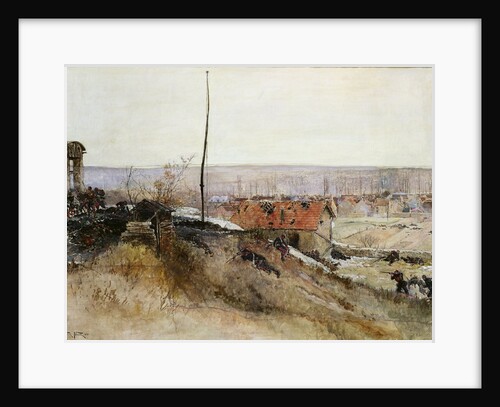 Attack on the Lime Kiln at the Champigny Quarry, 2nd December 1870, 1881 by Alphonse Marie de Neuville