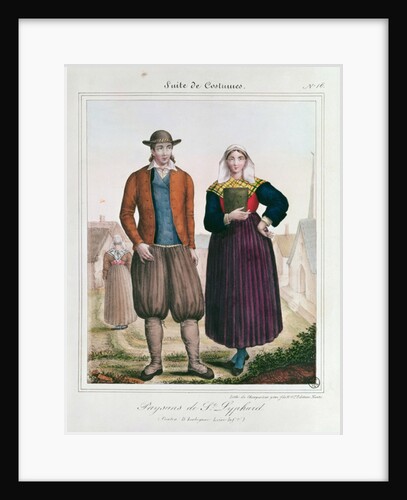 Peasants from Saint-Lyphard by French School