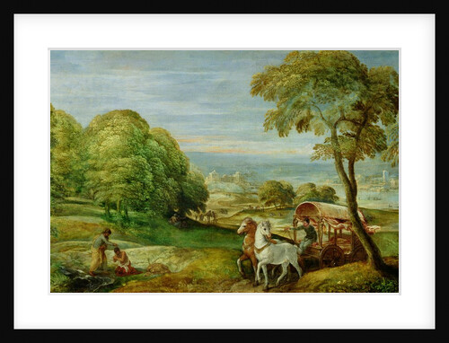 The Baptism of the Ethiopian Eunuch by St. Philip, 16th century by Lambert Sustris