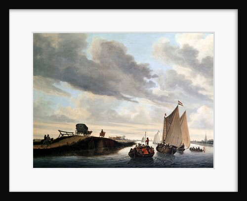 The Water Coach by Jacob Salomonsz. Ruysdael