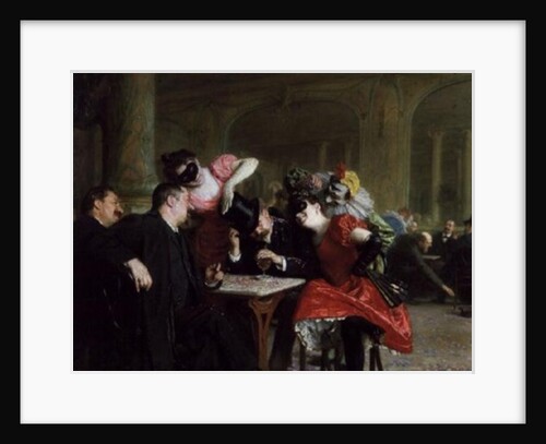 Le Carnival a l'Hotel Ferraille, 1901 by Remy Cogghe