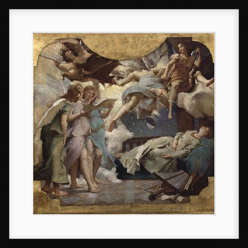 The Dream of St. Cecilia by Paul Baudry