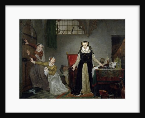Mary Stuart at the Moment of Leaving for her Execution, 8th February 1587 by Philipe Jacques van Bree