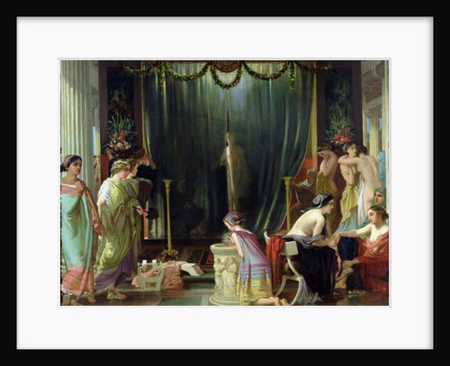 Zeuxis Choosing a Model for Helen by Victor Mottez