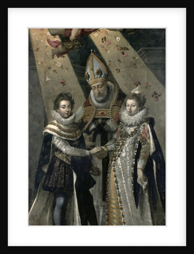 The Marriage of Louis XIII King of France and Navarre and Anne of Austria Infanta of Spain, in 1615 by Jean Chalette