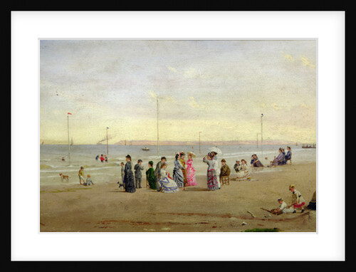 Seaside at Trouville by Henri Renard