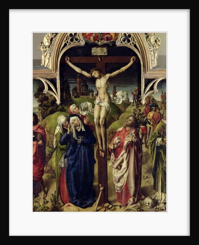 Christ on the Cross, the Holy Women and St. John the Evangelist by French School