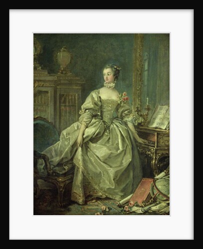 Madame de Pompadour by Francois Boucher