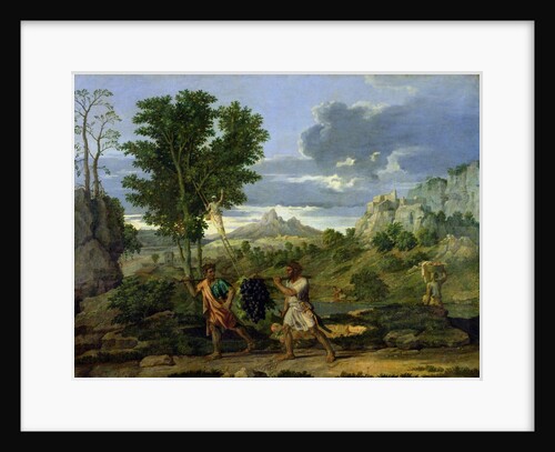 Autumn, or the Bunch of Grapes Taken from the Promised Land, 1660-64 by Nicolas Poussin
