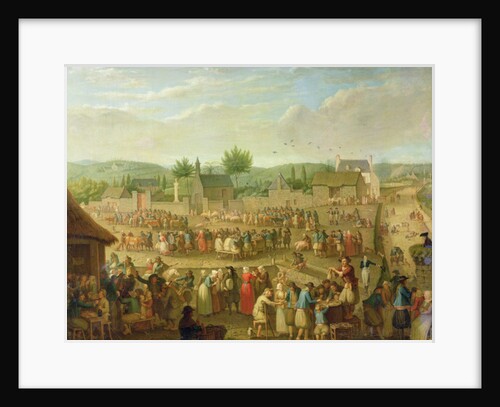 The Fair at Quimper, 1810 by Olivier Perrin