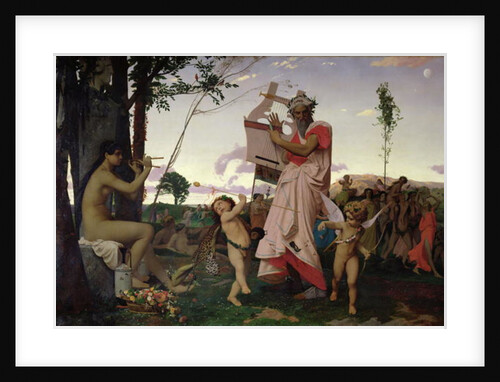 Anacreon, Bacchus and Aphrodite, 1848 by Jean Leon Gerome